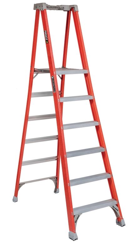 LADDER STEP FG PLATFORM 6' TYPE 1A 300# RATED - Fiberglass Platform